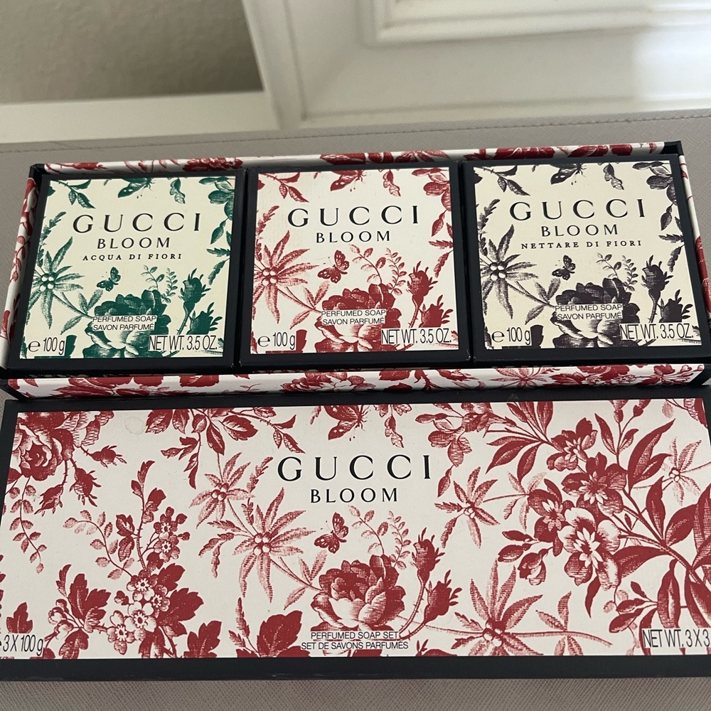 Gucci Bloom Hand Soap Set - Red and Green